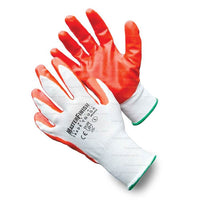 Masterfinish Contractors Work Gloves - Nitrile Coated - 5 Pack MFNGO-5