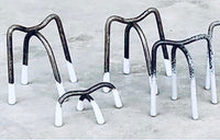 Bar Chair Plastic Tipped 320mm (25 per bag) PTBC320