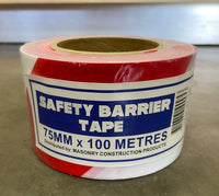 Safety Barrier Tape 75mm x 100 metres