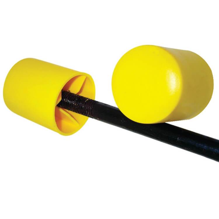 Plastic safety bar guards